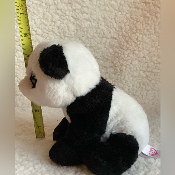 Ty Baboo VelveTy 2018 6 inch Panda Bear Plush Stuffed Animal Toy - Picture 7 of 7